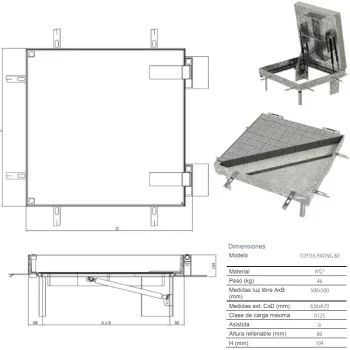 ACO-tapas-estancas-TAPA ESTANCA ASISTIDA TOPTEK PAVING GALVANIZADA-636x670-B125-CODIGO-00414513