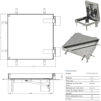 ACO-tapas-estancas-TAPA ESTANCA ASISTIDA TOPTEK PAVING GALVANIZADA-736x770-A15-CODIGO-00414506