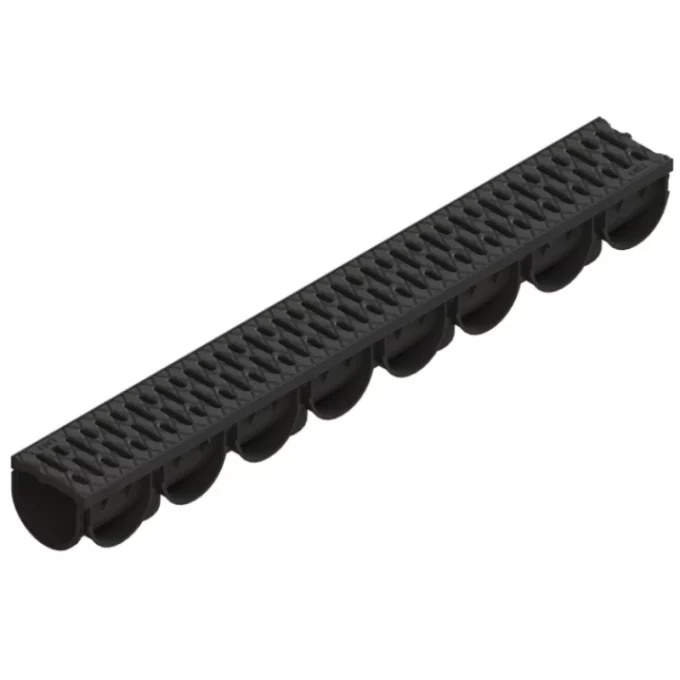 VODALAN-CANAL-PLASTICO-EASY-3-REJA PLASTICO-NEGRO-1000-A15-CODIGO-08818